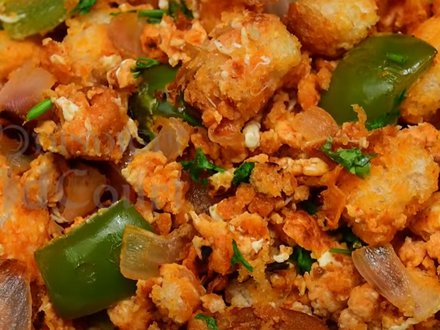 Bread Egg Masala