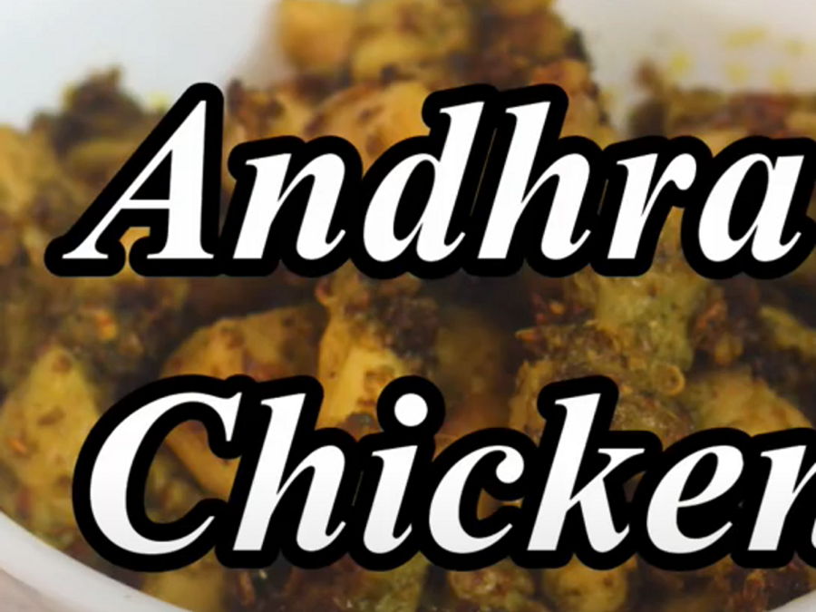  Andhra Chicken fry 