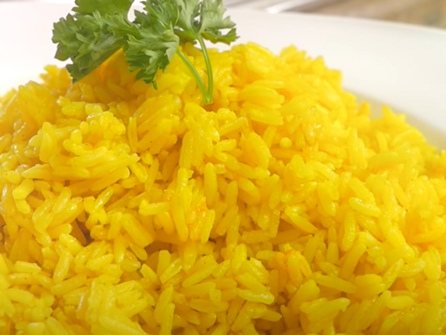  Garlic Turmeric Rice